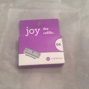 Joy Razor Blade Cartridges - Purple